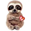 Peluche TY Beanie Babies Small Silas Le Paresseux Marron