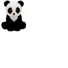 Peluche Baboo le Panda Beanies Ty Small 15 cm