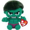 Peluche Ty Hulk Marvel Beanie Babies Vert