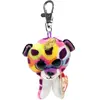 Porte-clés en peluche Ty Beanie Boo's Clip Heather Le chat Licorne
