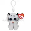 Porte-clés en peluche Ty Beanie Boo's Clip Tundra Le tigre 7 cm