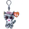 Porte-clés Ty Beanie Boo's Kiki Le chat 7 cm