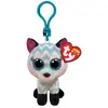 Porte-clés en peluche Ty Beanie Boo's Clip Atlas le Renard