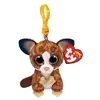 Ty- Peluche, 2008063, Brun, 7 cm (Lot de 1)