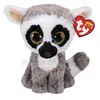 Peluche Ty Beanie Boo's Lémur le lémurien 15 cm