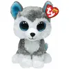 Peluche Slush le Chien - TY - 15 cm - Gris - Enfant - A partir de 3 ans