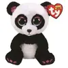 Ty - Beanie Boo's - Peluche Paris le Panda, TY36307, Multicolore, 15 cm