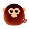 Peluche TY Squish A Boo's Small Dunston Le Singe Marron