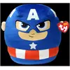 Peluche TY Marvel Squish a boos Small Captain America