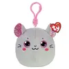 Peluche Ty Squish A Boos Clip Catnip La Souris