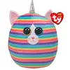 Peluche Ty Squish a Boos Heather le chat