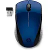 HP 220 - Souris Sans Fil Bleu Lumière (USB, 1600 DPI, Ambidextre)