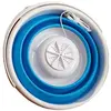 SODIAL Mini Portable Ultrasonic Turbine Machine À Laver Pliable Seau Type USB Blanchisserie Lessiveuse Nettoyant Pour Le Voyage À La