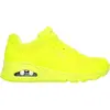 Skechers Femme Uno Night Shades Basket, Jaune, 40 EU