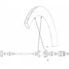 Mavic Rayons Kit 12 Rear Ds Com Pro Carbon Ust