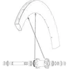 Rayon Mavic Spoke 2 F/R SeftAR Inx Yst 245 mm