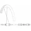 Mavic Rayons Kit 12 Rear Ksyrium Pro Carbon Ust Disc