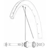 Mavic Rayons Kit 12 Front/rear Cosmic Sls 32 Disc