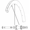 Mavic Rayons Kit 12 Front/rear Cosmic Sl 45 Disc