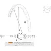 Rayon Mavic Spoke 2FT Sef3D3Cd45 BK/Y 269 mm