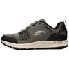Skechers Escape Plan Baskets Homme Green (Olive Leather/mesh/black Trim Olbk) 40 EU