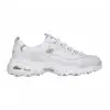 Skechers D Lites Baskets Basses Femme Blanc - 37