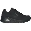 Skechers Femme Uno Stand Air Fashion-sneakers, Noir Black, 41 EU