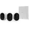 Caméra de vidéosurveillance sans fil Arlo Ultra2 4K blanche, lot de 3