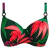 Bikini Bonnet entier à armatures rouge 100G
