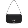 GUESS DEA FLAP SHOULDER BAG.BLACK U