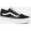 Vans Femme Old Skool Platform Baskets, Noir (Black/White Y28), 41 EU