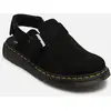 Dr Martens Dr. Martens Sandales Mules Noires En Daim Jorge Ii - 43