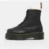 Dr Martens Jadon Faux Fur Lined platform Black Pisa 36