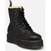 Boots Dr Martens Jadon FL Noir - Mixte - Cuir - Plateforme épaisse - Fourrées