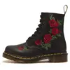 Dr. Martens Femme bovver Boots, Noir Black Black, 42 EU