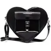 Hearts Leather Heart Backpack par Dr. Martens Noir T.U Sacs