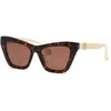 Roberto Cavalli Lunettes De Soleil Pour Femme Src091m Cat Eye