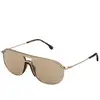 Lunettes de soleil masculines Lozza Rxzzer23 Golden 