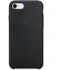 Coque en silicone Apple Noire pour iPhone SE 2022 / 2020 et 8 / 7