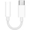 Apple MU7E2ZM/A adaptateur et connecteur de câbles 3.5mm USB-C Blanc