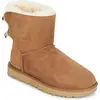 UGG Mini Bailey Bow II, Bottes Classiques. Femme, Noisette, 41 EU
