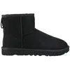 Ugg - Bottes basses - W Classic Mini II Black pour Femme - Taille 7 US - Noir