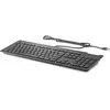 HP Clavier Teclado Business Slim Smartcard Noir Espagnol Qwerty TU