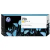 Conso imprimantes - HP - 730 - Jaune/ 300ml P2V70A