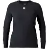 Maillot manches longues femme fox defend thermal noir