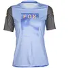 FOX Racing - Women's Ranger S/S Jersey Taunt - Maillot de cyclisme taille S, bleu