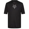 Maillot manches courtes homme fox ranger fox head noir