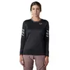 Maillot manches longues femme fox defend pro noir