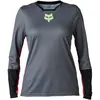 Maillot manches longues fox defend race femme gris