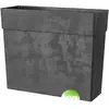 Muret haut LIKE R - Hauteur 78 cm - Anthracite - DEROMA